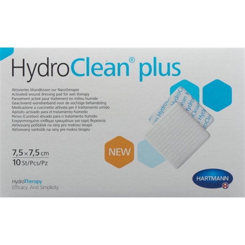 Hydroclean Plus Wundkissen 7.5x7.5cm 10 Stück buy online