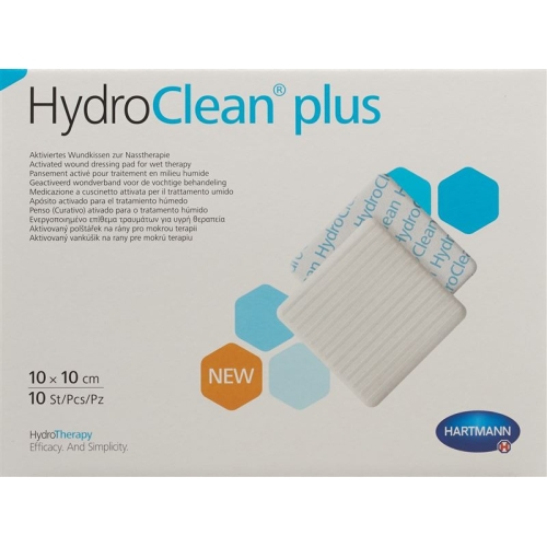 Hydroclean Plus Wundkissen 10x10cm 10 Stück buy online