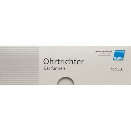 KaWe Einmal-Ohrtrichter 4mm Zu F.o 100 Stück buy online