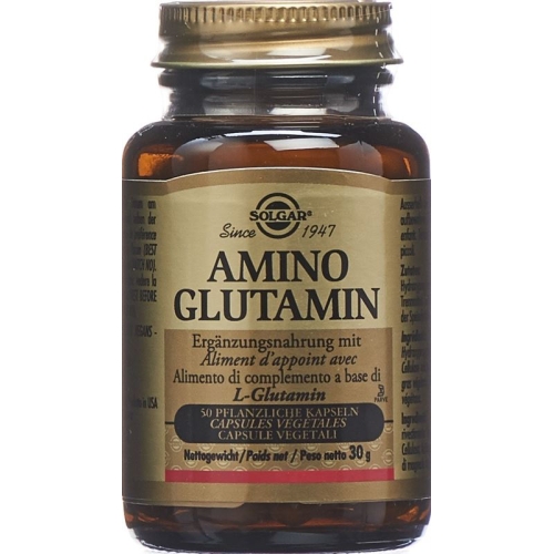 Solgar Amino Glutamin Kapseln 50 Stück buy online