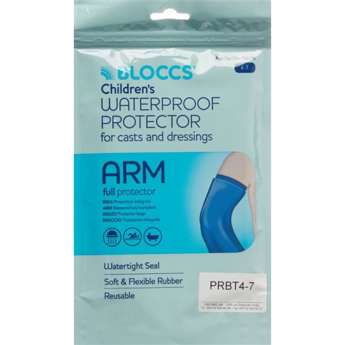 Bloccs bath and shower water protection for the arm 17-28 / 51cm child