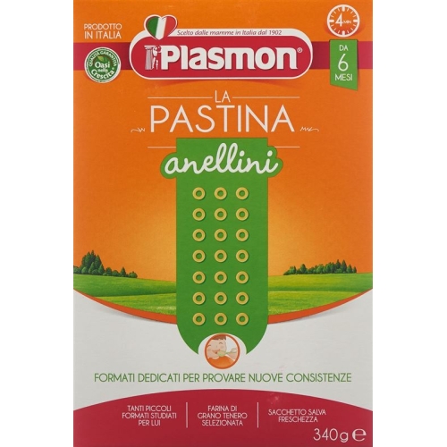 Plasmon Pastina Anellini 340g buy online