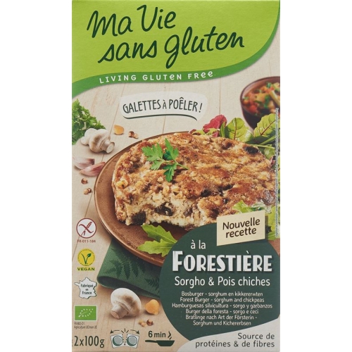 Ma Vie S Glut Bratlinge Pilze-Kichererbs 2x 100g buy online