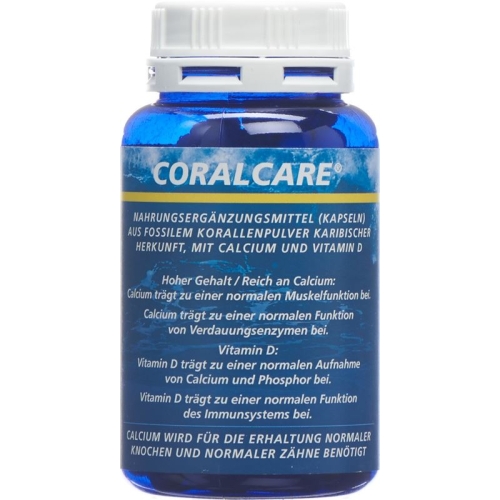 Coral Care Caribbean origin with vitamin D3 Cape 1000 mg Ds 120 pcs