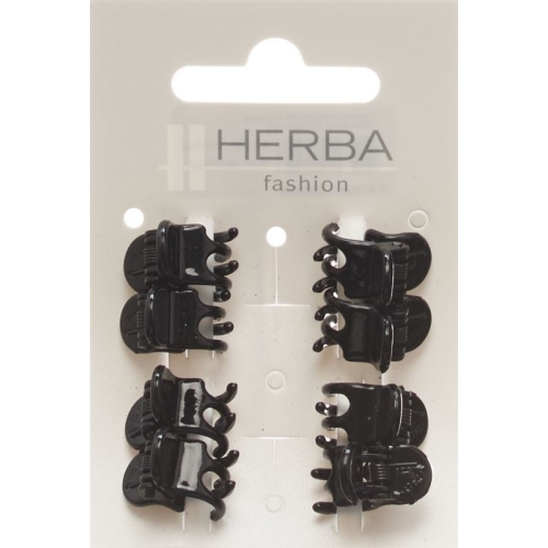 Herba Pinzettina 1cm black 8 pieces