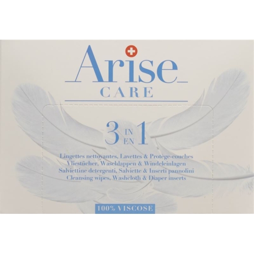 Arise Swiss Baby Care 2in1 wipes & napkin 50 pcs