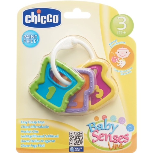 Chicco Easy grip rattle Key 3M +