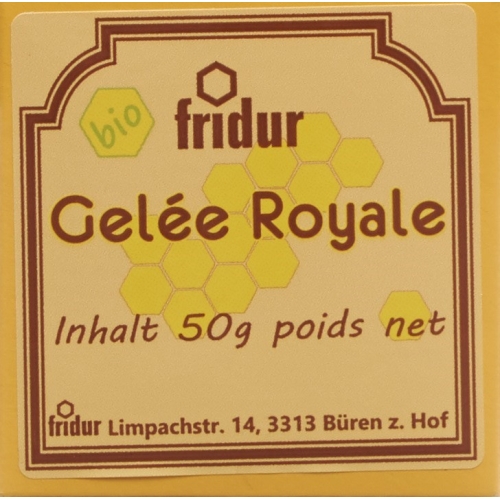 Fridur organic royal jelly-jar 50 g