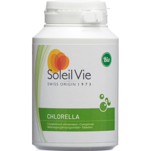 Soleil Vie Bio Chlorella pyrenoidosa tablets 250 mg fresh water algae 300 pcs