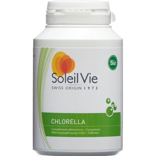 Soleil Vie Bio Chlorella pyrenoidosa tablets 250 mg fresh water algae 500 pcs