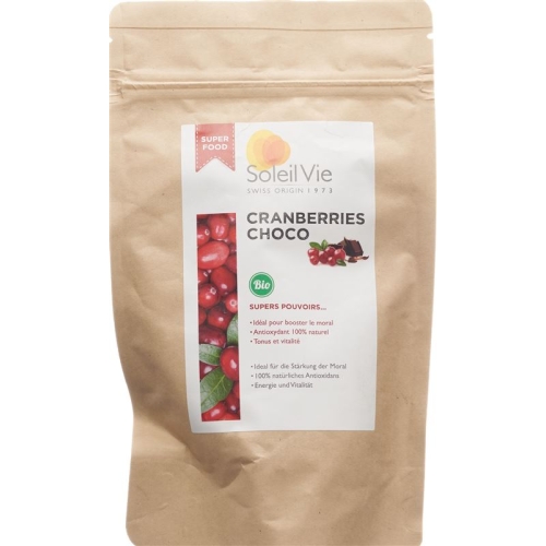 Soleil Vie cranberries Choco Organic 110 g buy online