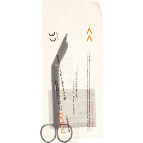 Nopa Lister Bandage Scissors 18cm Angled buy online