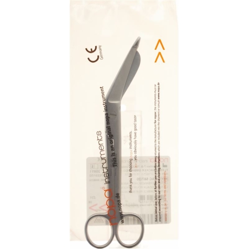 Nopa Lister Bandage Scissors 20cm Angled buy online