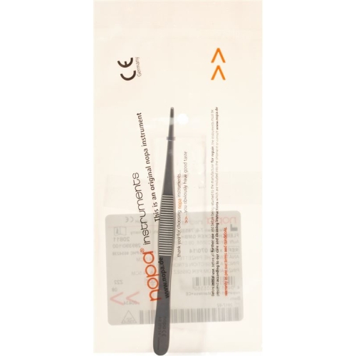 Nopa tweezers anatomically narrow 14.5cm buy online