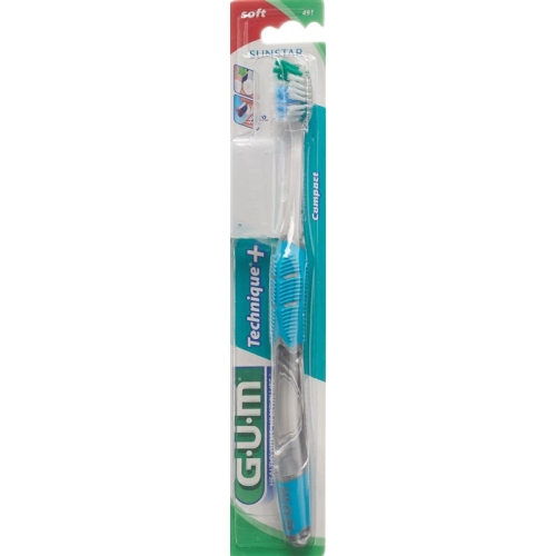 GUM SUNSTAR TECHNIQUE toothbrush compact soft
