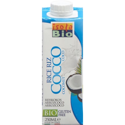 Isola Bio Mini Kokos Reis Drink Tetra 0.25L buy online