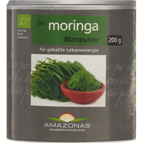 AMAZON moringa leaf powder organic 100% pure 200 g