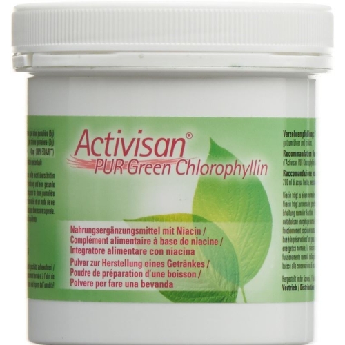 Activisan PUR Green chlorophyllin PLV supplementation with niacin Ds 90 g