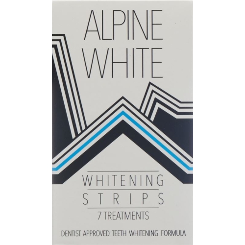 Alpine White whitening strips for 7 applications