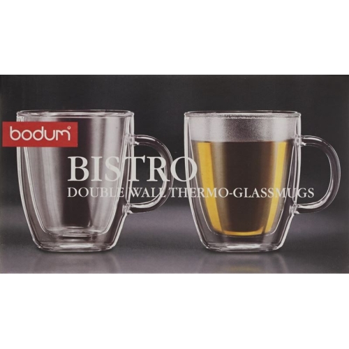 Bodum Tasse 0.3L Doppelwandig mit Griff 2 Stück buy online