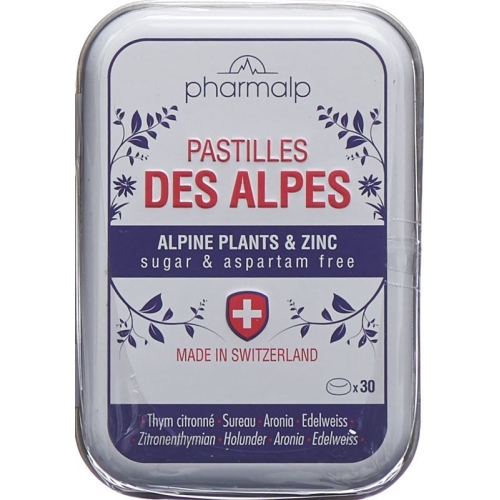 Pharmalp Pastilles Des Alpes 30 pieces