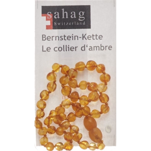 Sahag amber necklace 35cm