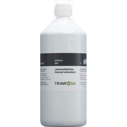 Trawosa food color black 1000 ml