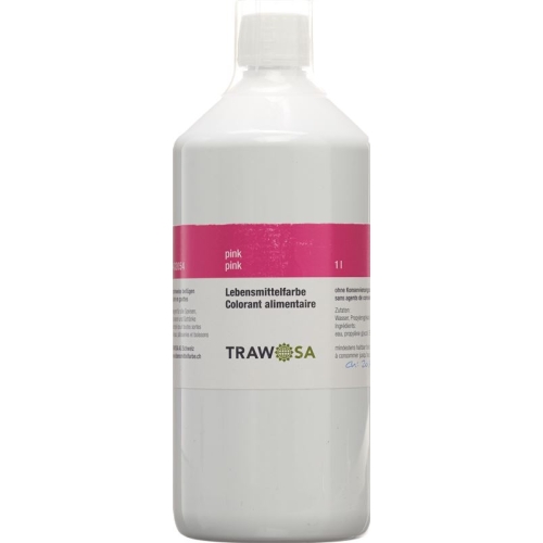 Trawosa food color pink 1000 ml