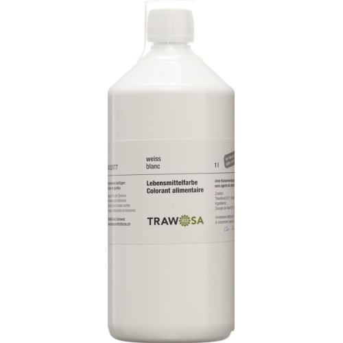 Trawosa food color white 1000 ml