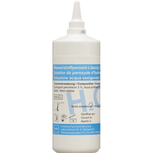 Bichsel hydrogen peroxide solution 3% PhEur sterile Fl 250 ml