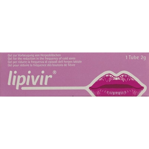 lipivir prophylaxis against herpetic vesicles Tb 2 g