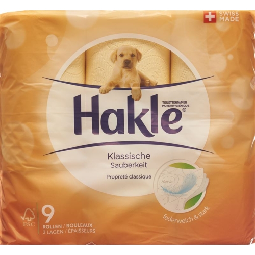 Hakle Classic cleanliness of toilet paper orange FSC 9 units