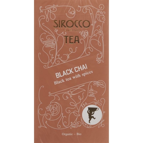 Sirocco Black Chai tea bags 20 pcs