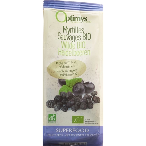 Optimys blueberries wild Bio 180 g