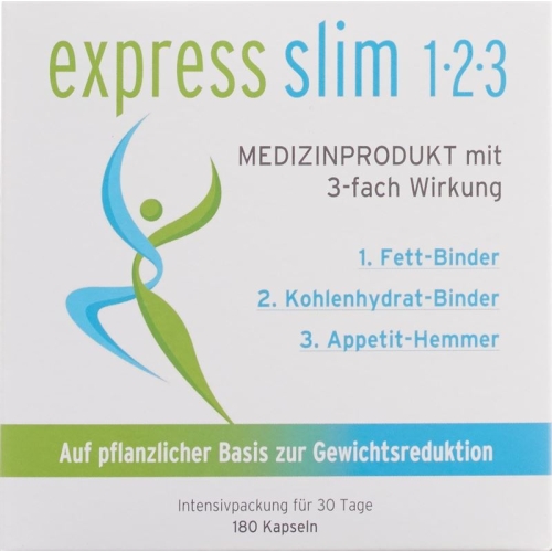 express slim 1-2-3 Kaps with 3-fold effect 180 pcs