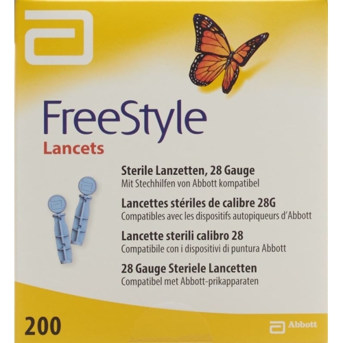 Abbott FreeStyle lancets 200 pcs