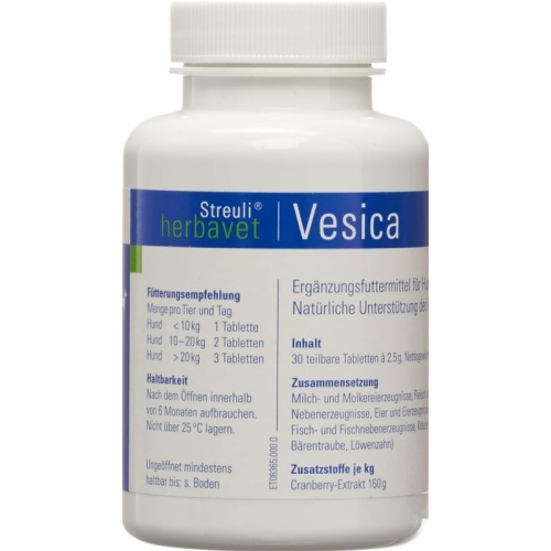 Streuli Herbavet Vesica Tabletten 30 Stück buy online