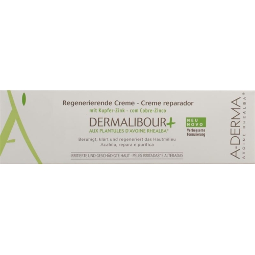 A-DERMA Dermalibour + Nourishing Cream German French 50ml