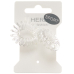 Herba Sport hair tie ø3.8cm transparent 2 pcs