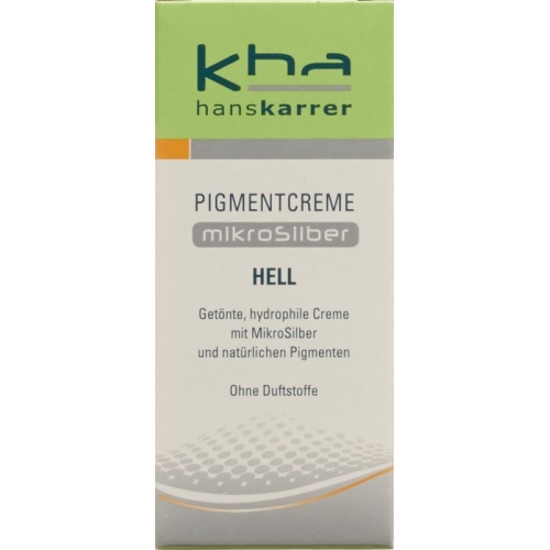 Hans Karrer Pigmentcreme Mikrosilber Hell 20ml buy online