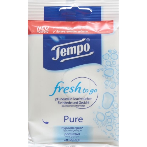 Tempo Fresh To Go Pure Tuecher 10 Stück buy online