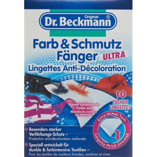 Dr. Beckmann Farb-Und Schmutzfaenger Ultra 10 Stück buy online