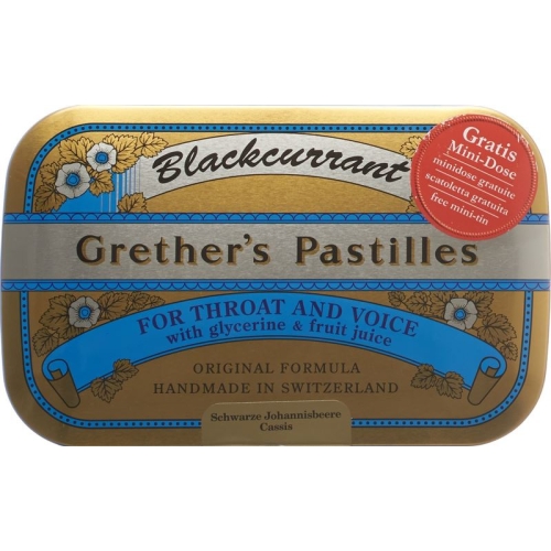 Grether’s Pastilles Blackcurrant 440g buy online