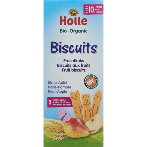 Holle Bio-Biscuits Birne Apfel 125g buy online