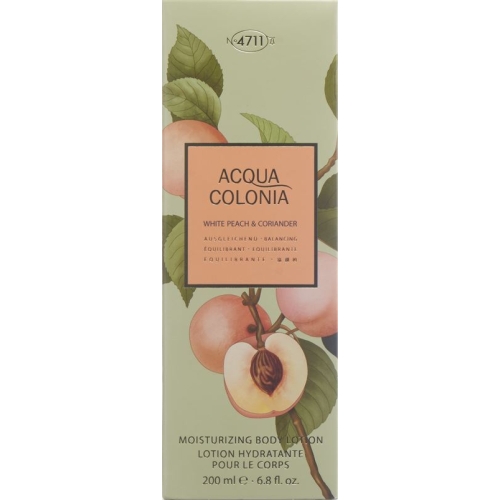 4711 Acqua Colonia White Peach & Coriander Bodylotion 200ml buy online