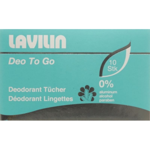 Lavilin Deodorant Tücher Box 10 Stück buy online