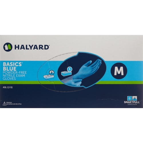 Halyard Uhs M Nitril Basic Blau 200 Stück buy online