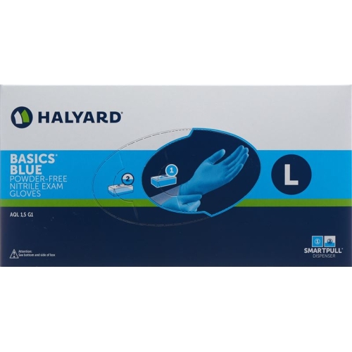 Halyard Uhs L Nitril Basic Blau 200 Stück buy online