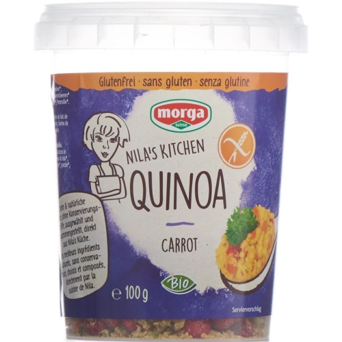 Morga Quinoa mit Karotten Glutenfrei Bio 100g buy online