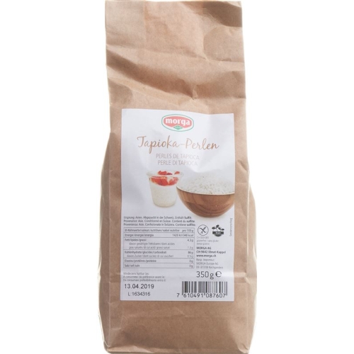 Morga Tapioka-Perlen Glutenfrei 350g buy online